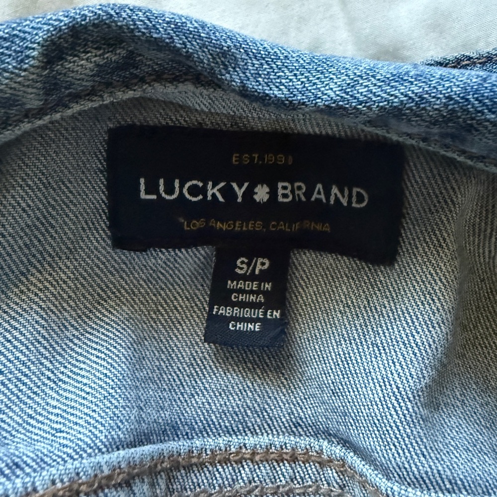 Lucky Brand Blue Denim Jacket - Picture 2 of 9